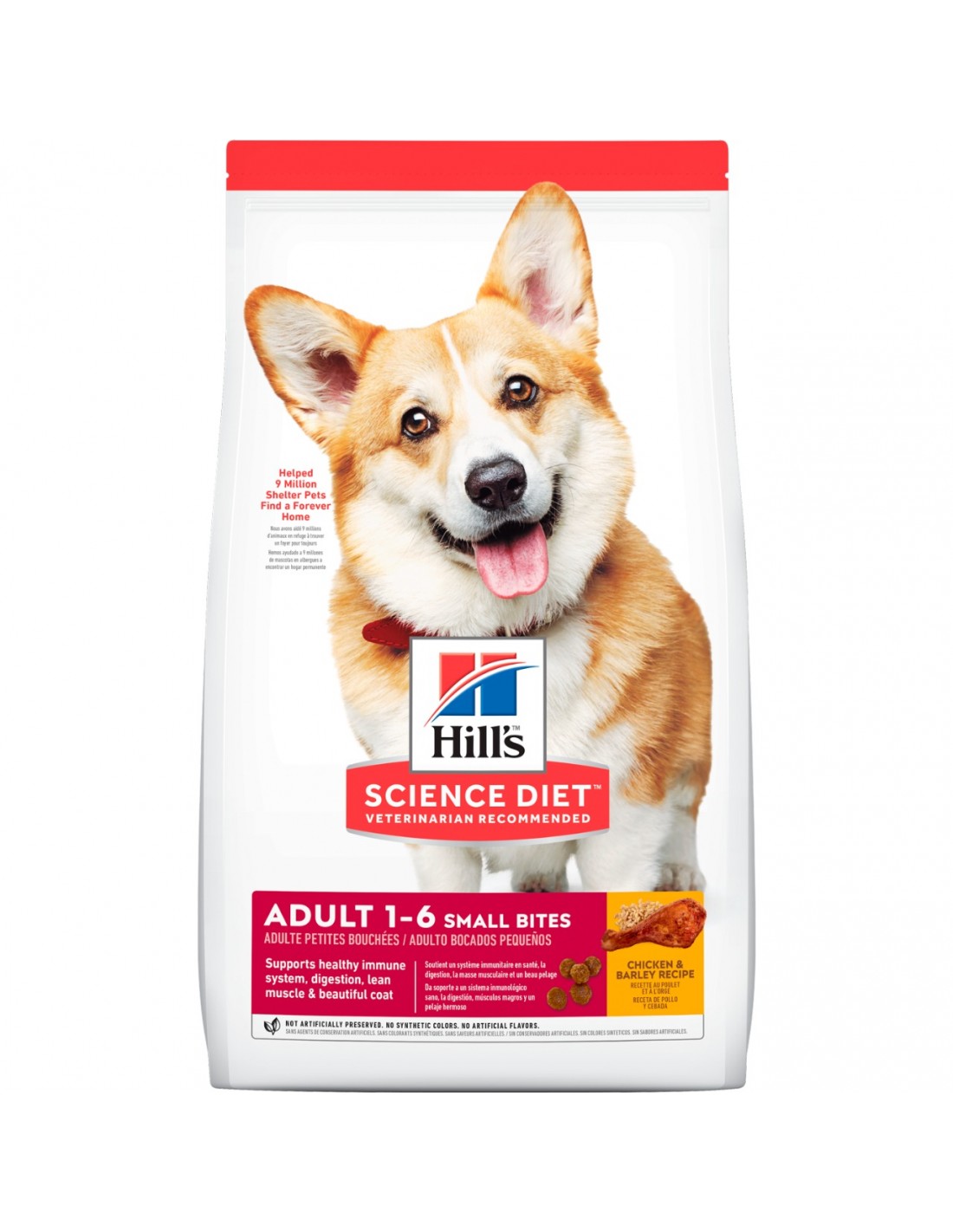 Hills Adulto Small Bites 1-6 De 2,26 Kg