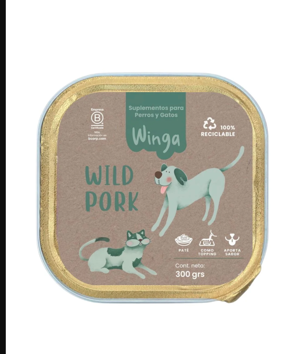 Pate Winga Wild Pork 300G
